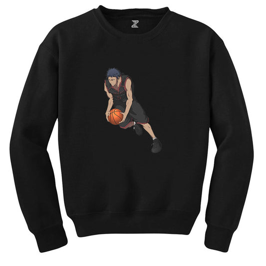 Black Baller Anime Siyah Sweatshirt