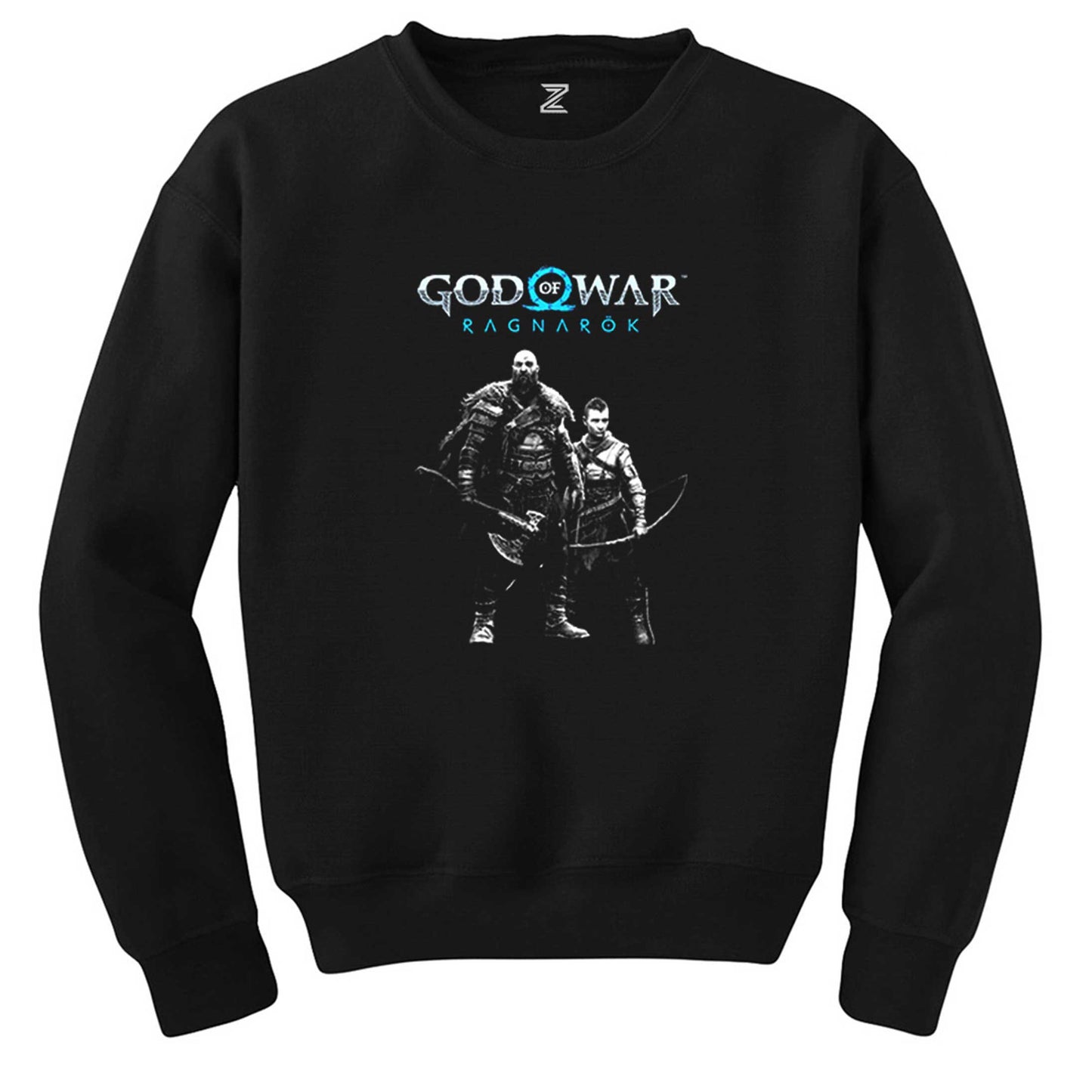 God Of War Ragnarok Atreus Kratos Siyah Sweatshirt