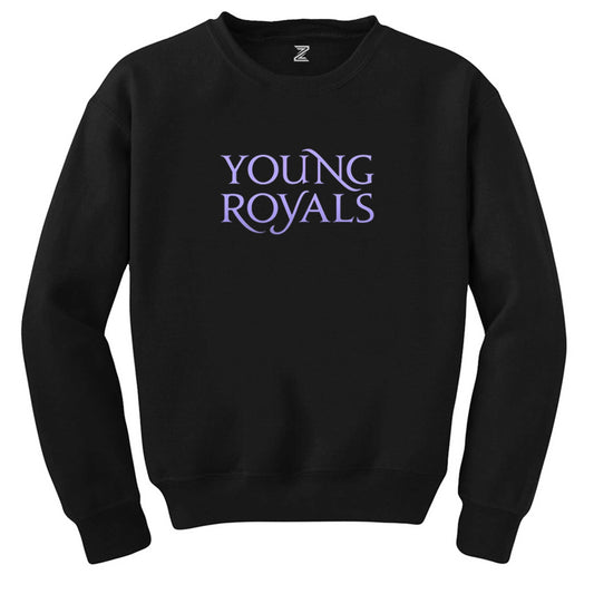 Young Royals Siyah Sweatshirt