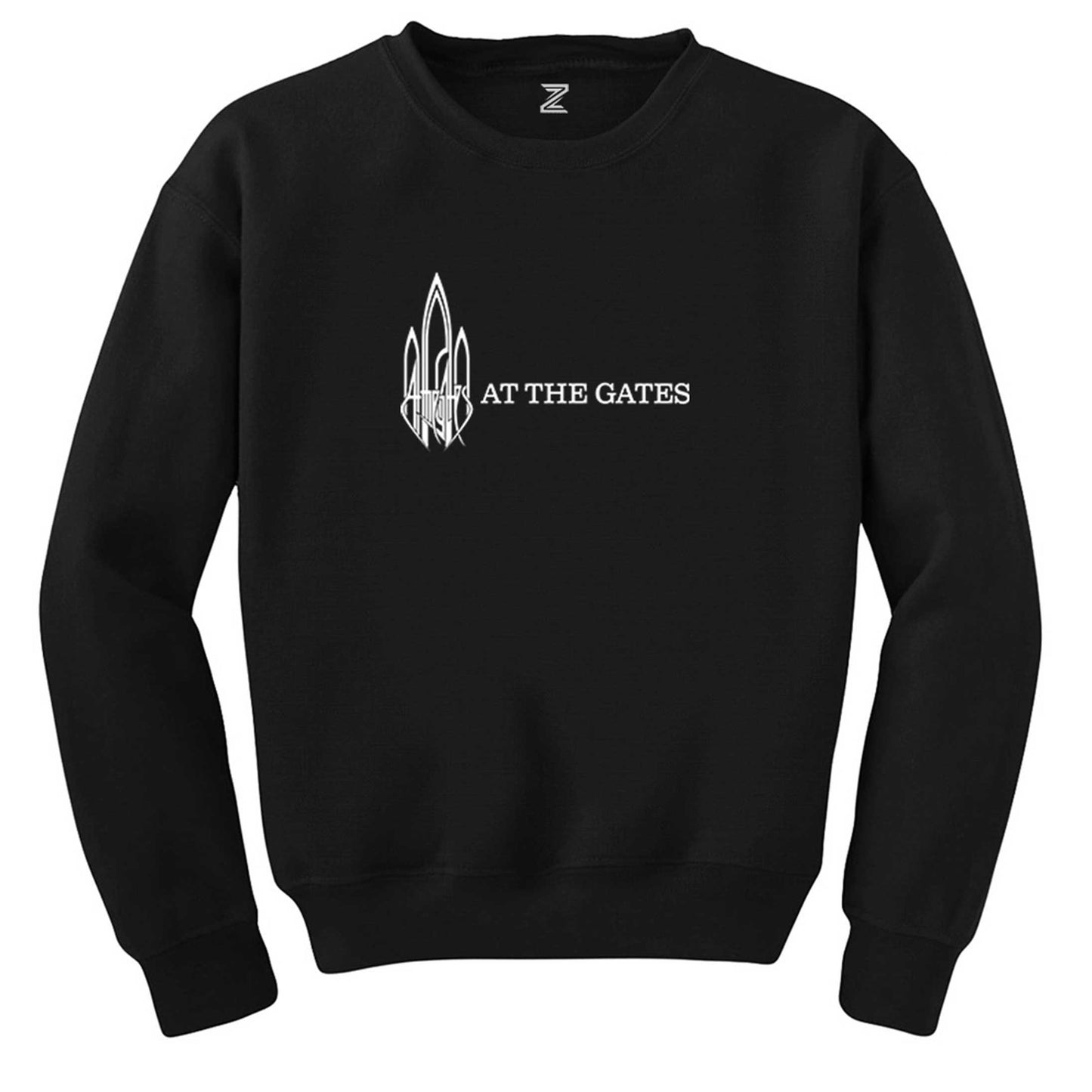 At The Gates Logo 2 Siyah Sweatshirt
