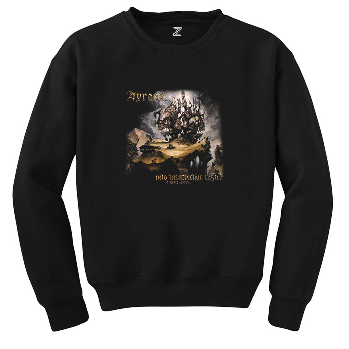 Ayreon Electric Castle Siyah Sweatshirt