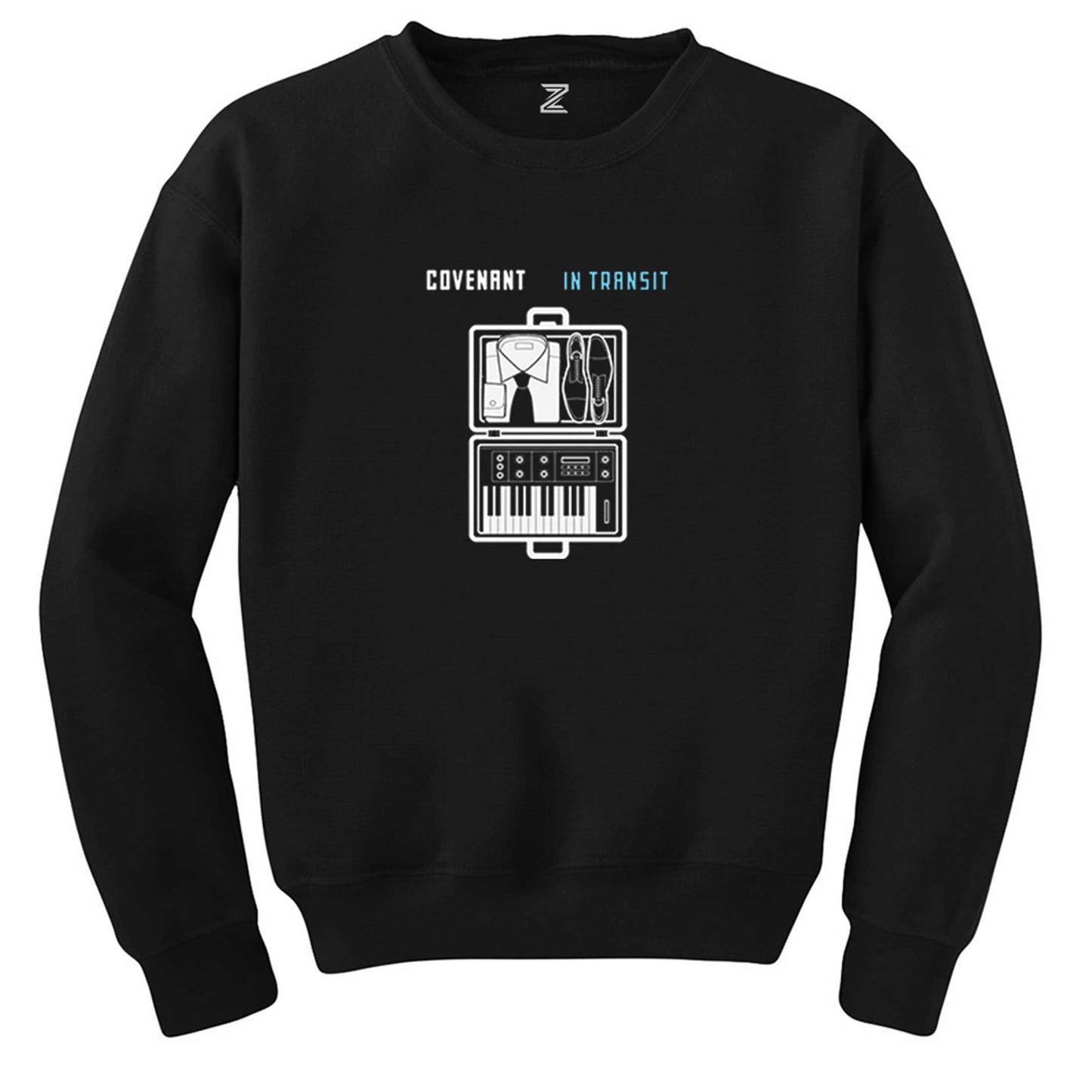 Covenant in Transit Siyah Sweatshirt