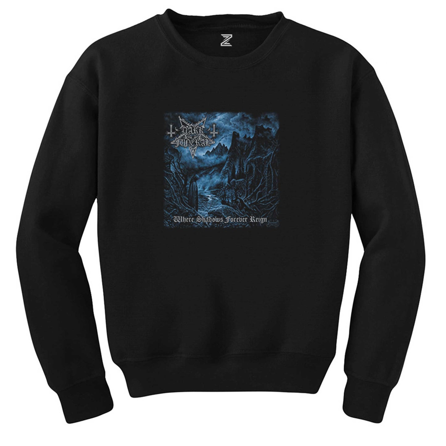 Dark Funeral Where Shadows Forever Reign Siyah Sweatshirt