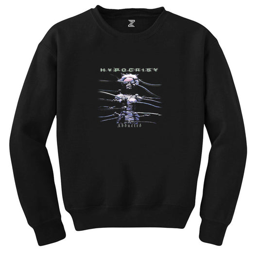 Hypocrisy Abducted Siyah Sweatshirt
