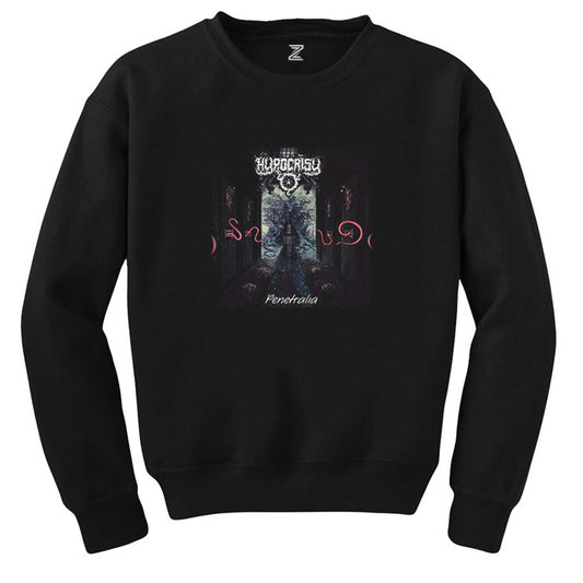 Hypocrisy Penetralia Siyah Sweatshirt