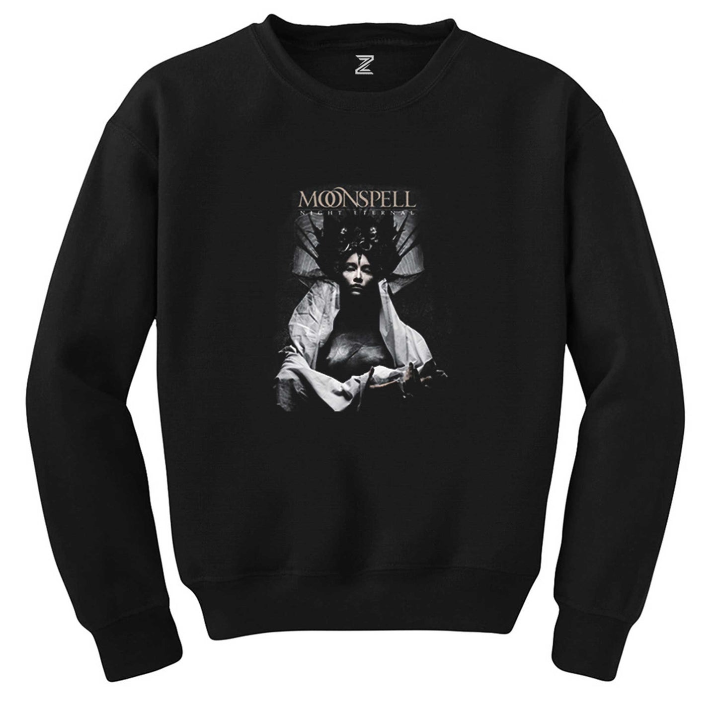 Moonspell Night Eternal Siyah Sweatshirt