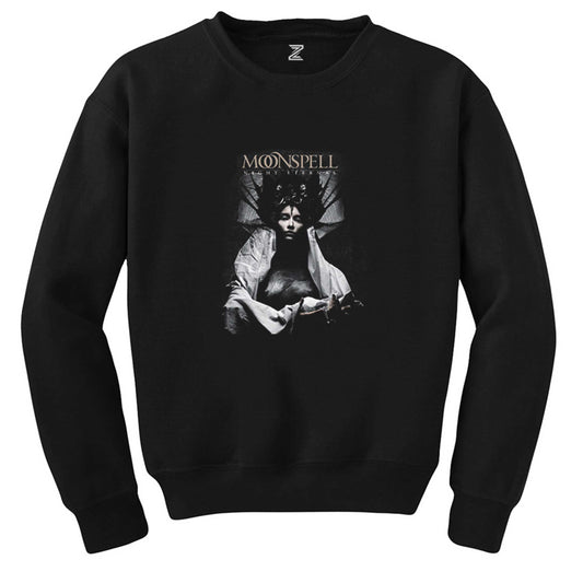 Moonspell Night Eternal Siyah Sweatshirt