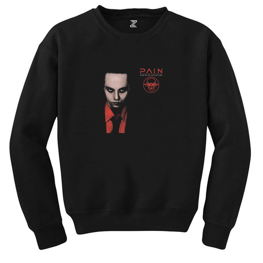 Pain Psalms of Extinction Siyah Sweatshirt