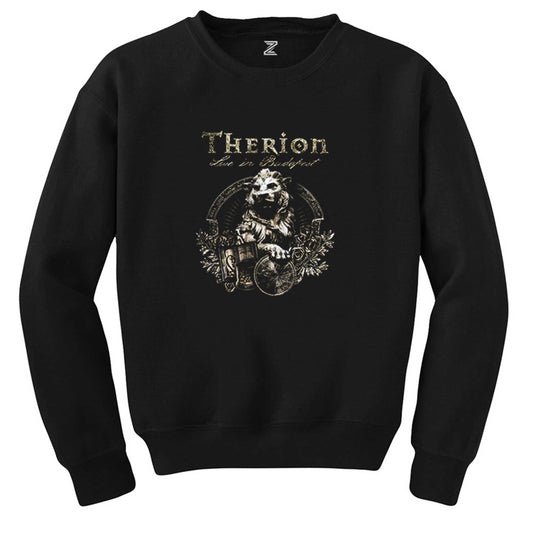 Therion 20th Anniversary Show Siyah Sweatshirt