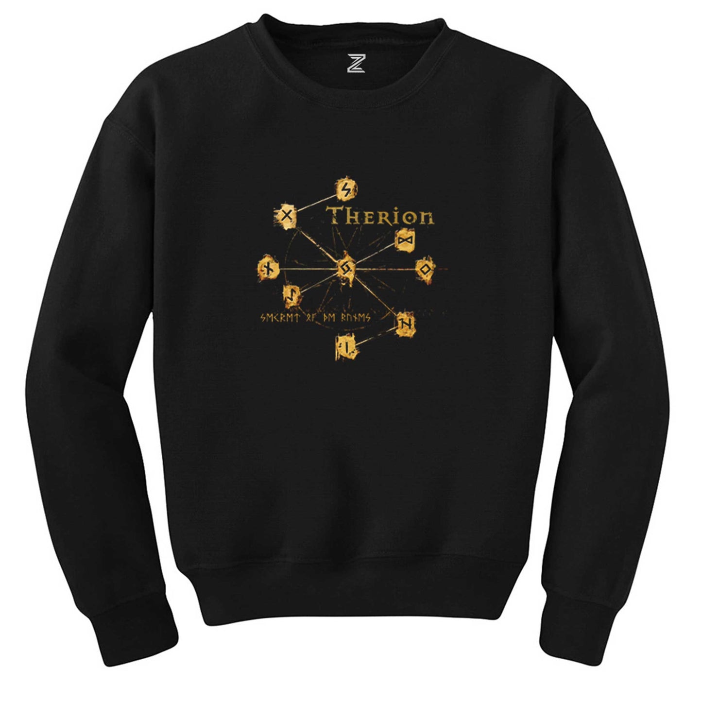 Therion Secret of the Runes Siyah Sweatshirt