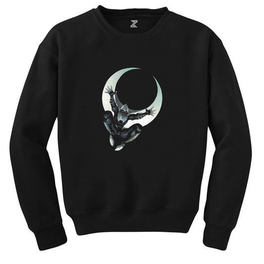 Moon Knight Marc Spector Siyah Sweatshirt