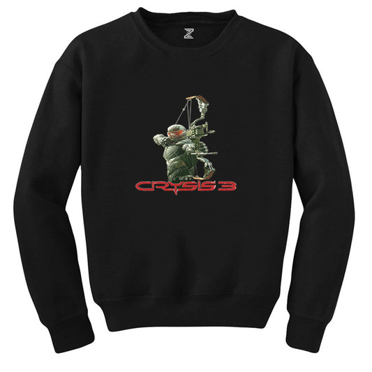 Crysis Three Bowman Siyah Sweatshirt