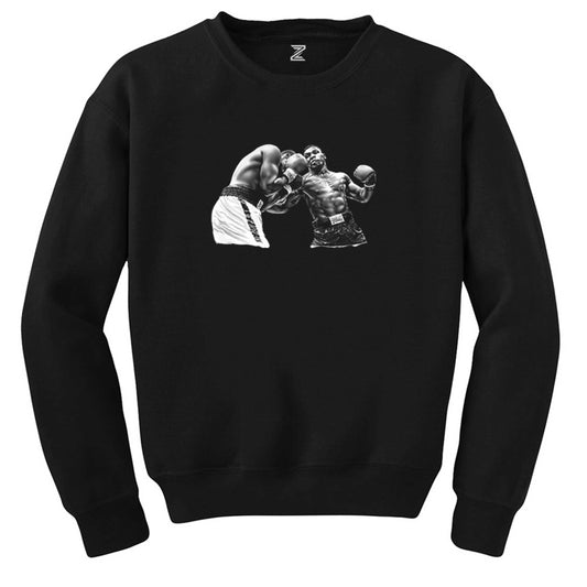 Mike Tyson Art Of Fight Siyah Sweatshirt