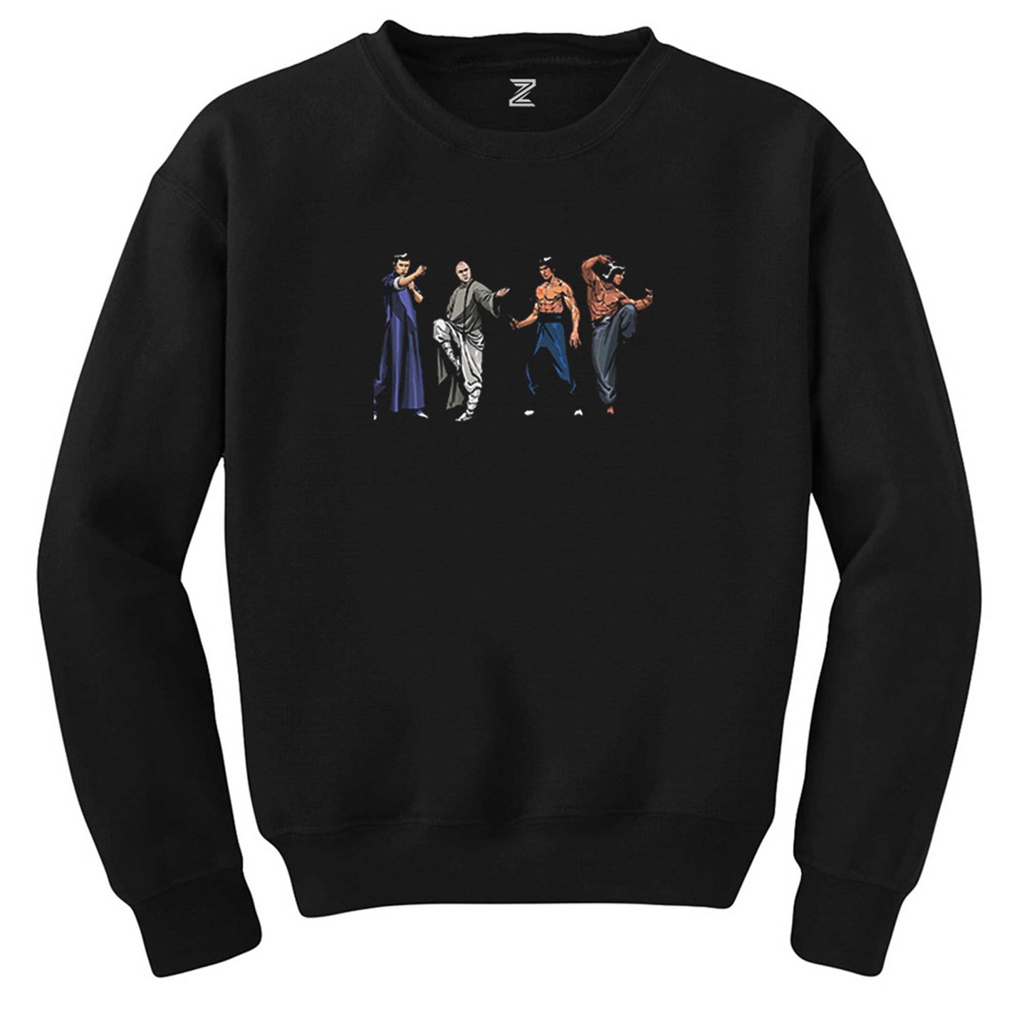 Kung Fu Legends Siyah Sweatshirt