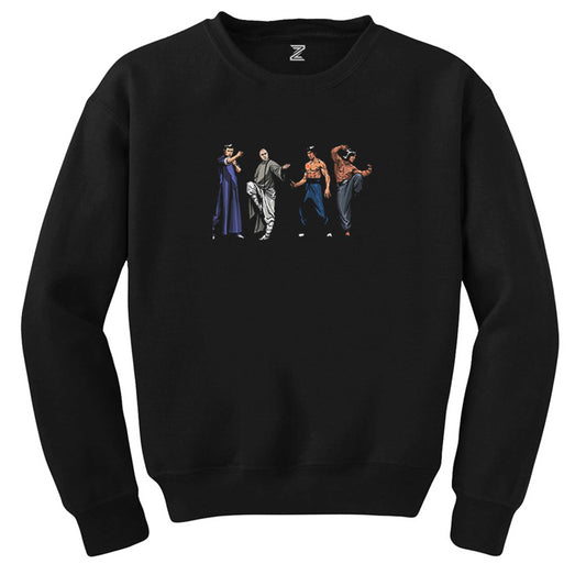 Kung Fu Legends Siyah Sweatshirt