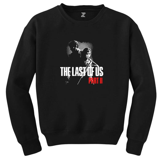 The Last Of Us 2 Ellie Joel Siyah Sweatshirt