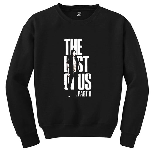 The Last Of Us Ellie Gamers Siyah Sweatshirt