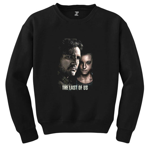 The Last Of Us Poster Siyah Sweatshirt