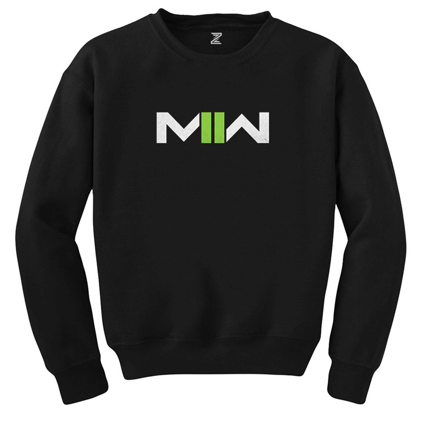 Call Of Duty Modern Warfare II Logo Siyah Sweatshirt