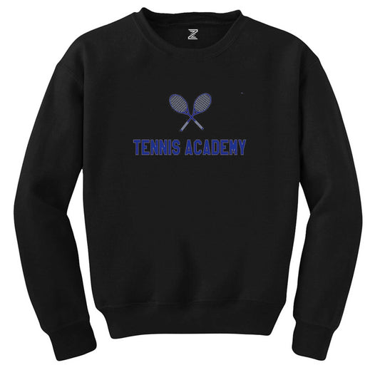 Tennis Academy Siyah Sweatshirt