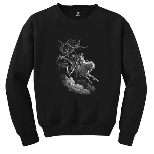 Burzum Ishi Krimpatul Siyah Sweatshirt