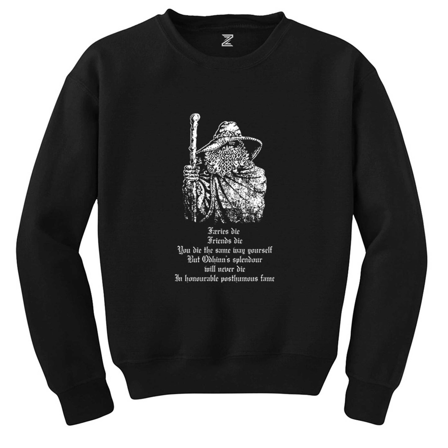 Burzum Old Siyah Sweatshirt