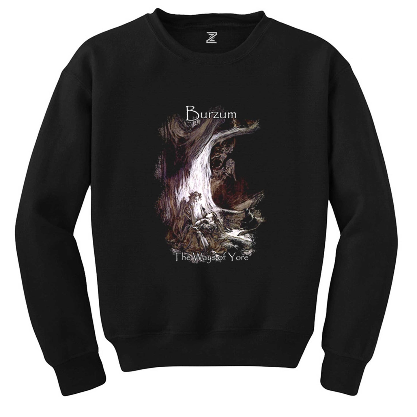Burzum The Ways Of Yore Siyah Sweatshirt