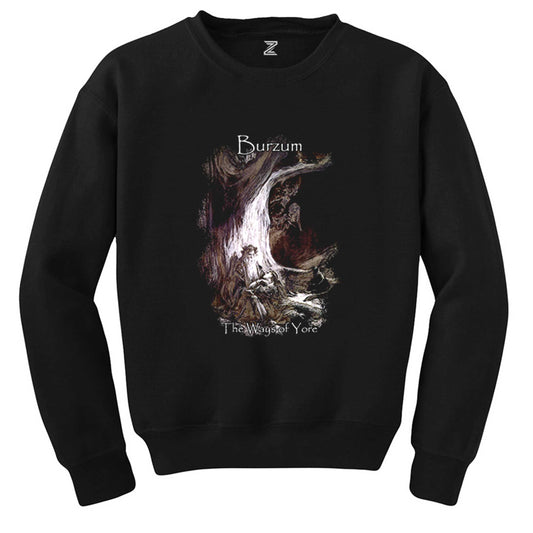 Burzum The Ways Of Yore Siyah Sweatshirt