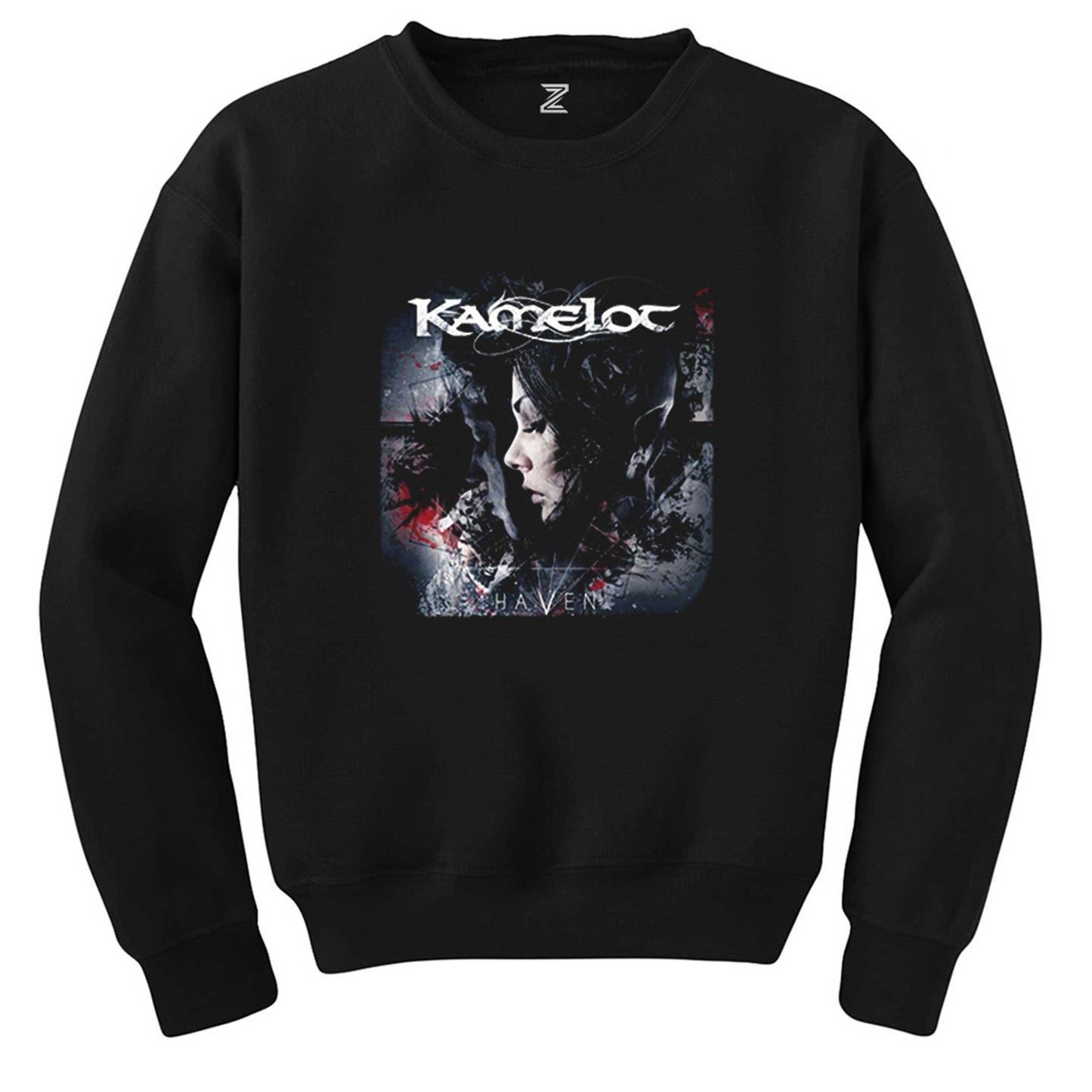 Kamelot Haven Siyah Sweatshirt