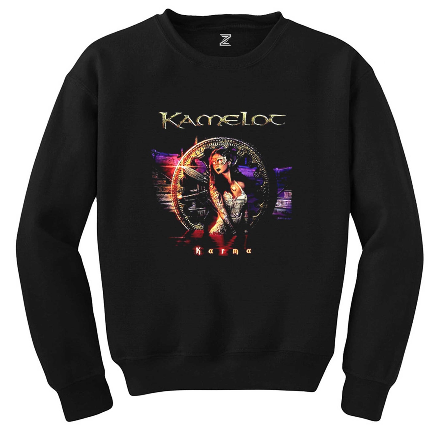 Kamelot Karma Siyah Sweatshirt