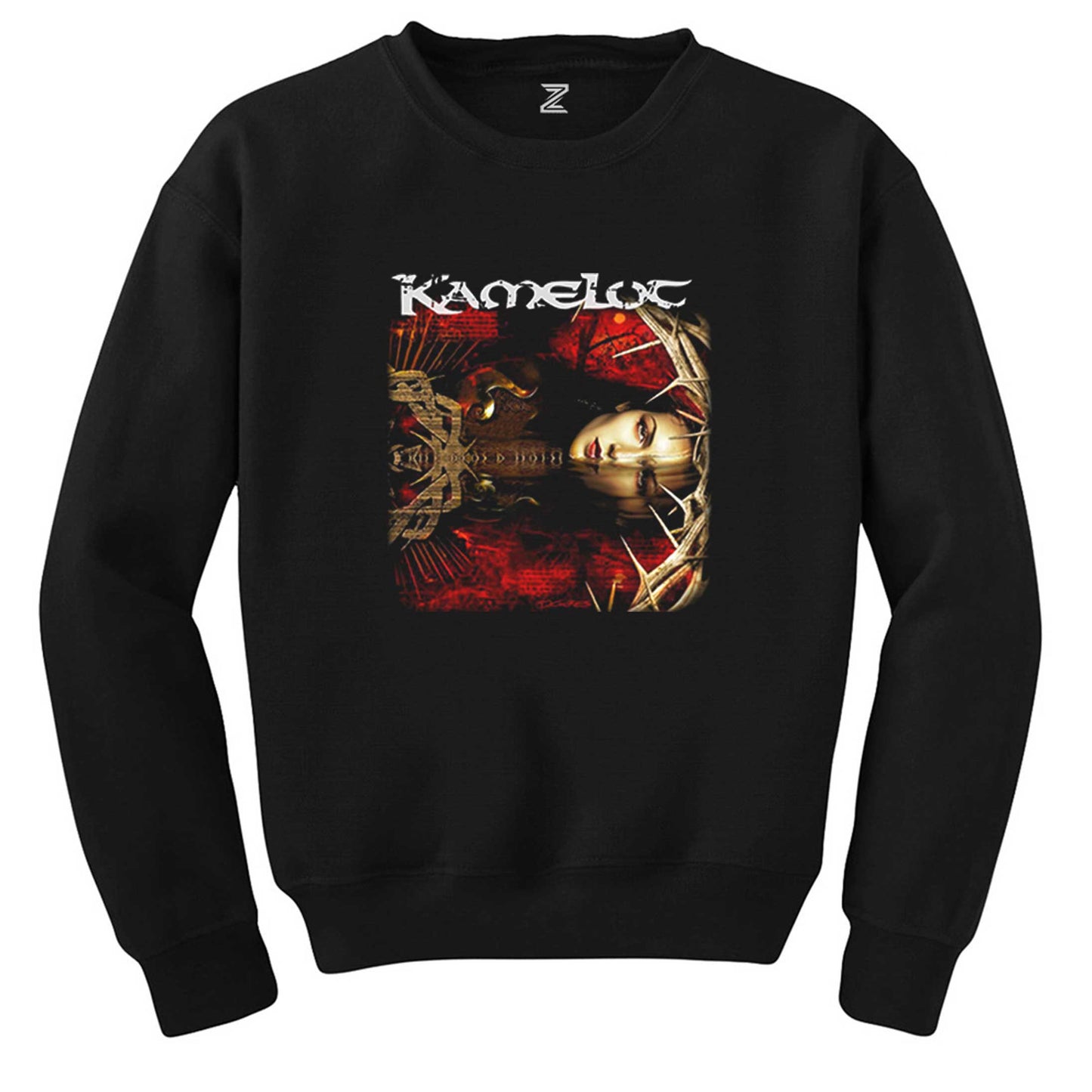 Kamelot The Black Halo Siyah Sweatshirt