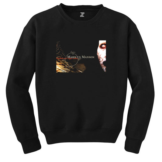 Marilyn Manson Antichrist Superstar Siyah Sweatshirt