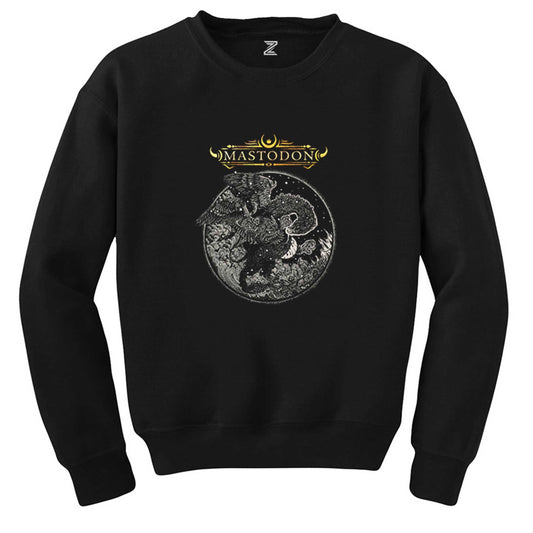 Mastodon Cold Dark Place Siyah Sweatshirt