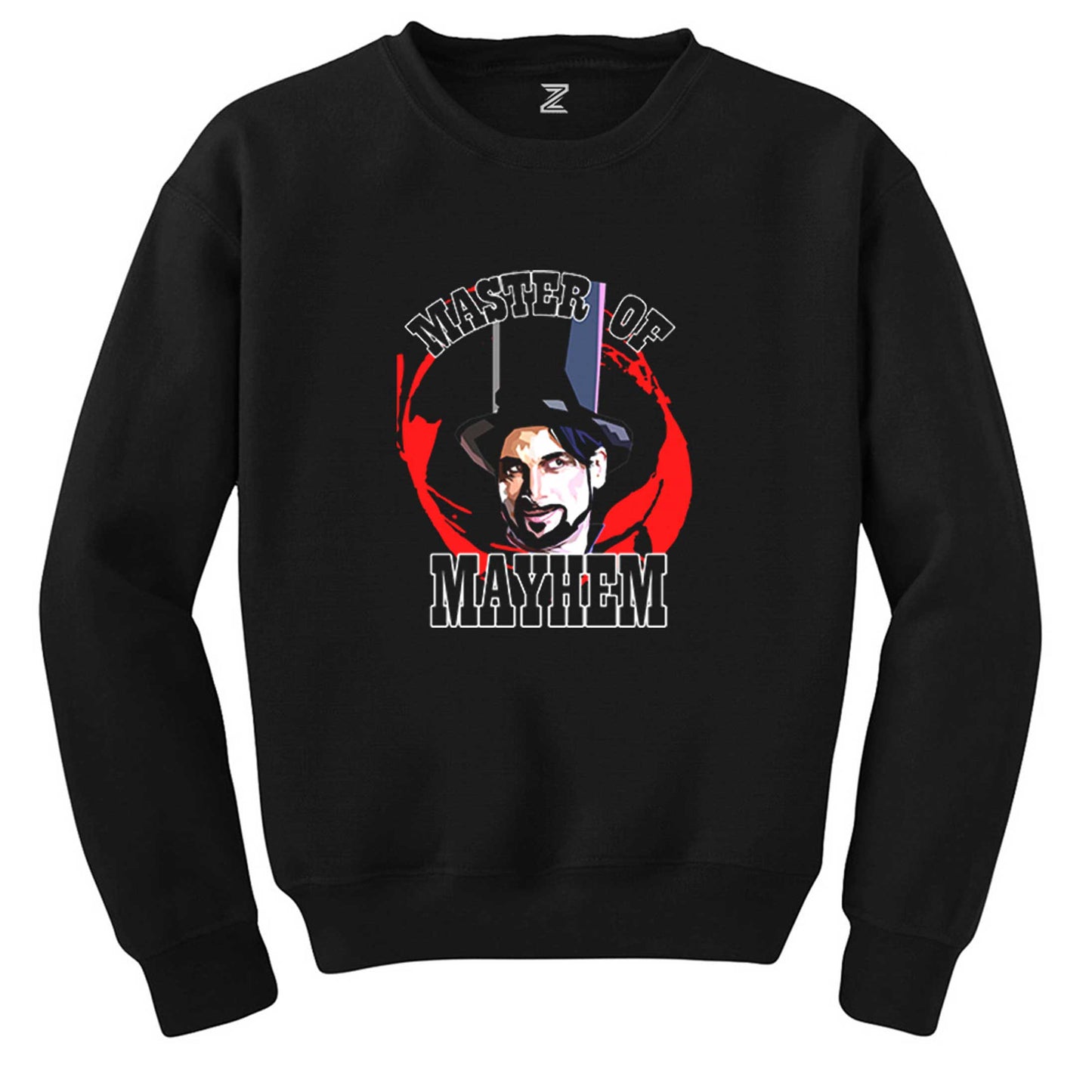 Master Of Mayhem Julian Slink Siyah Sweatshirt