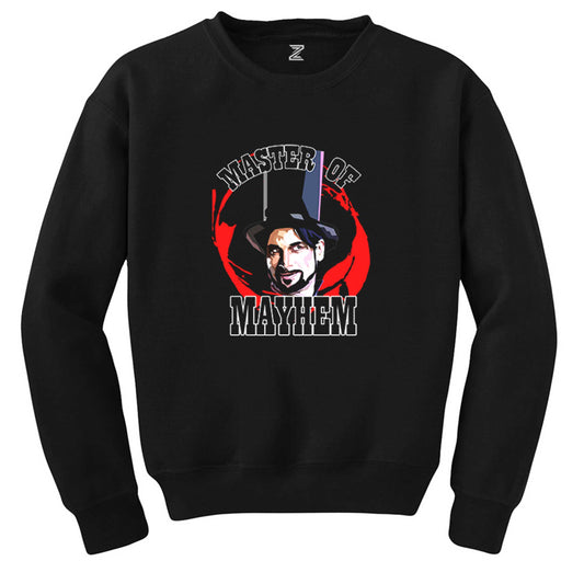 Master Of Mayhem Julian Slink Siyah Sweatshirt