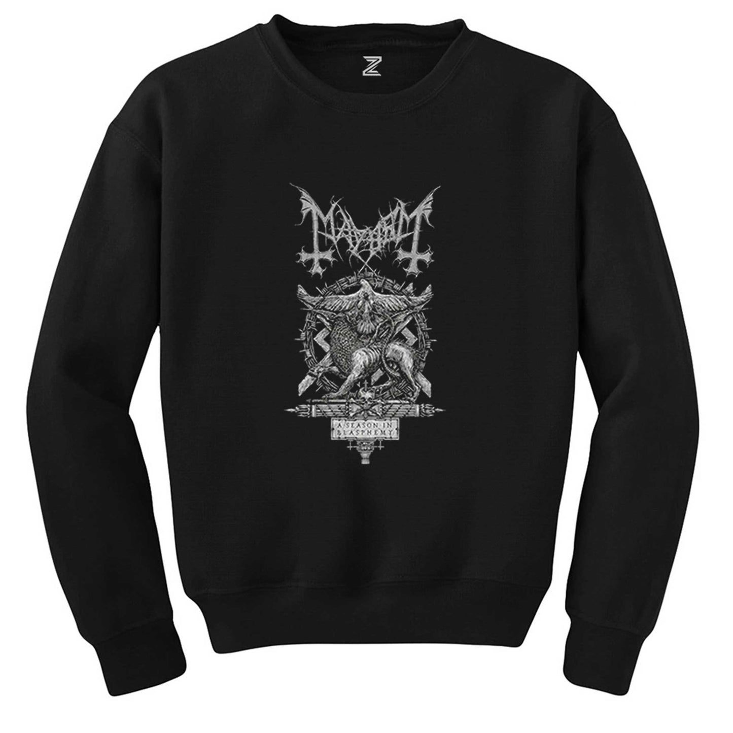Mayhem A Season İn Blasphemy Siyah Sweatshirt