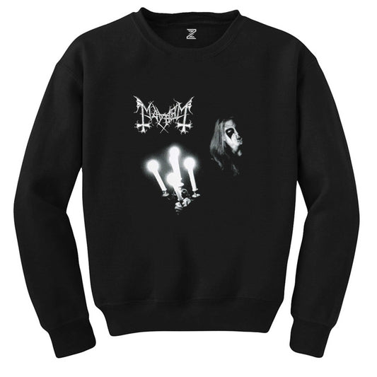 Mayhem Live in Leipzig Siyah Sweatshirt