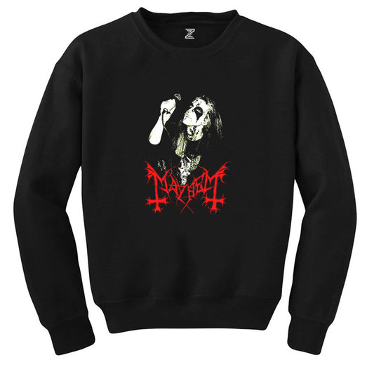 Mayhem Rotten Dead Siyah Sweatshirt