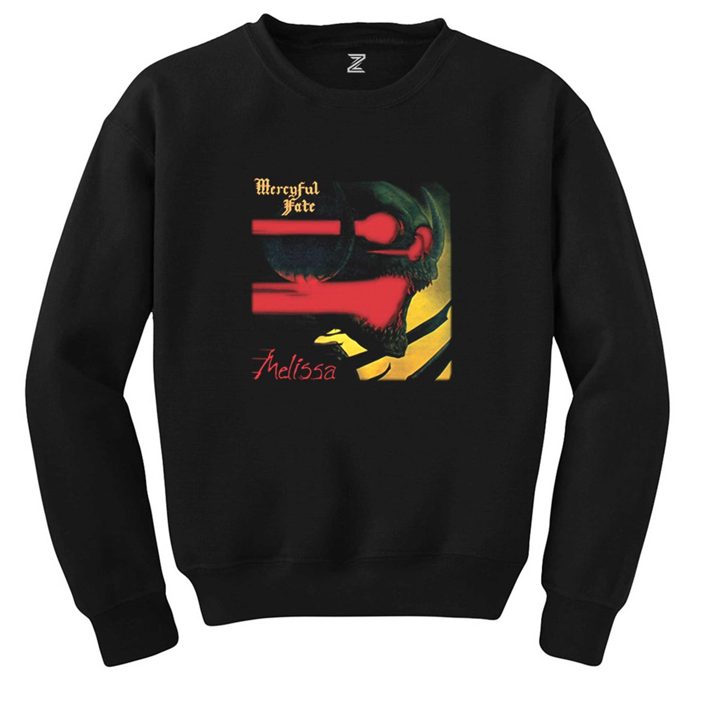 Mercyful Fate Melissa Siyah Sweatshirt