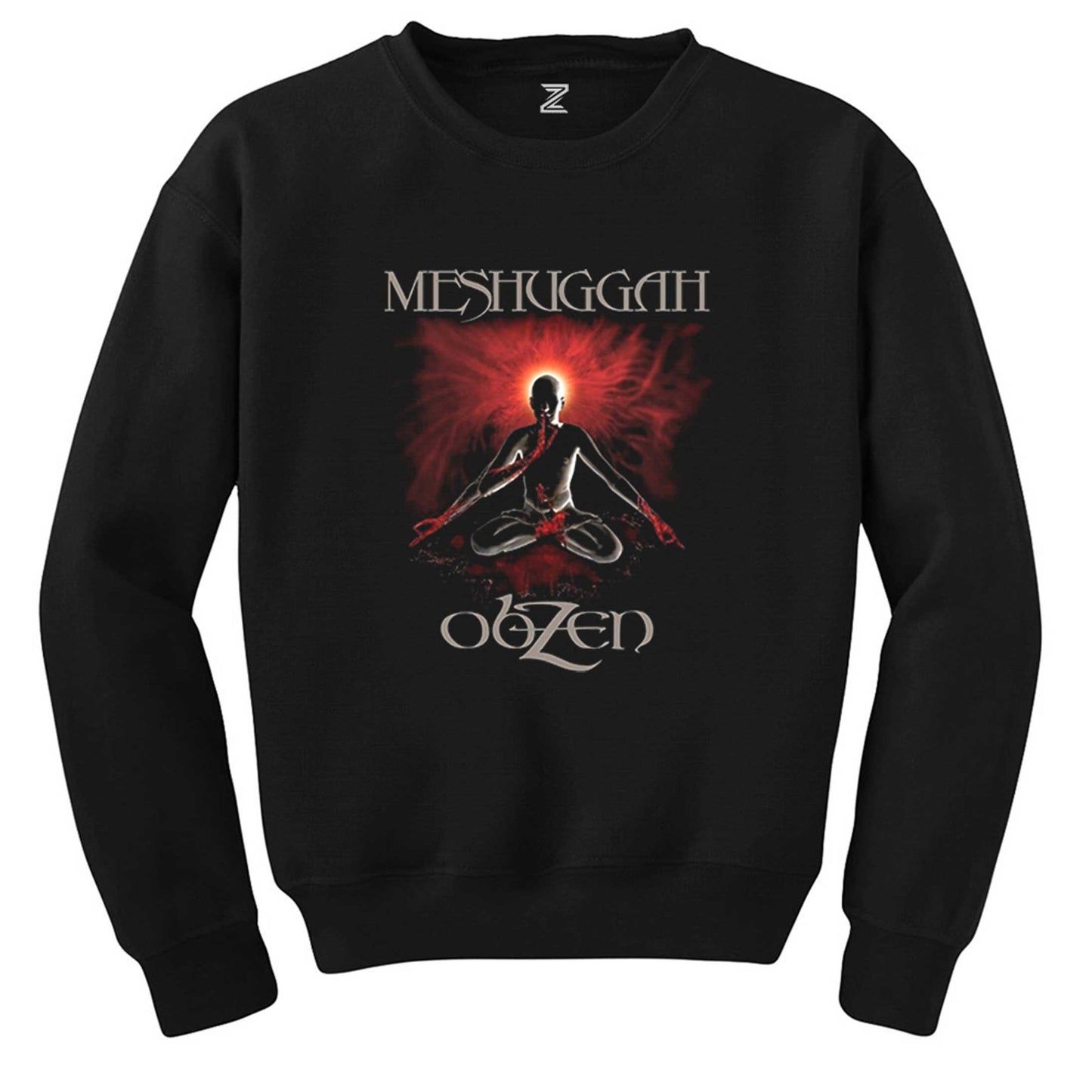 Meshuggah Obzen Siyah Sweatshirt