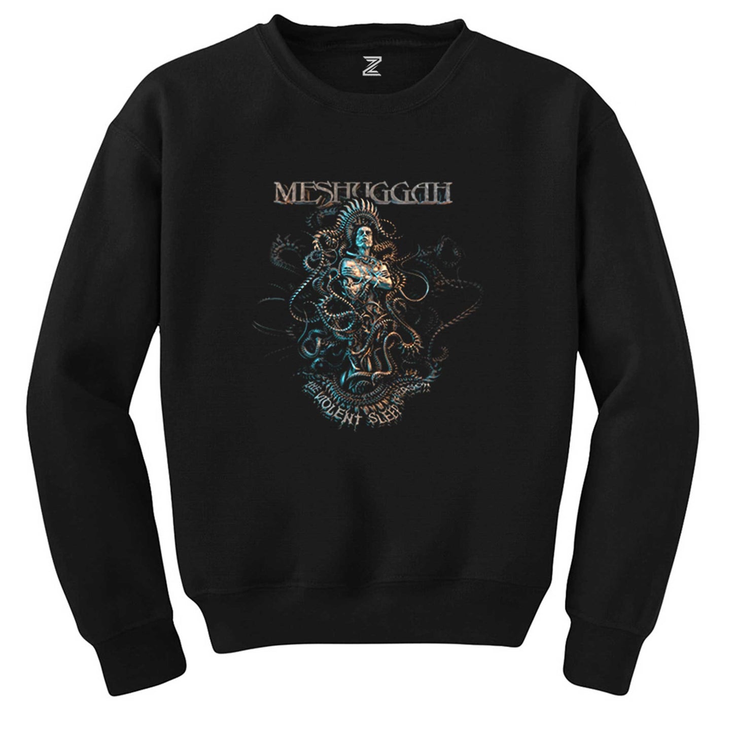 Meshuggah The Violent Sleep Of Reason Siyah Sweatshirt