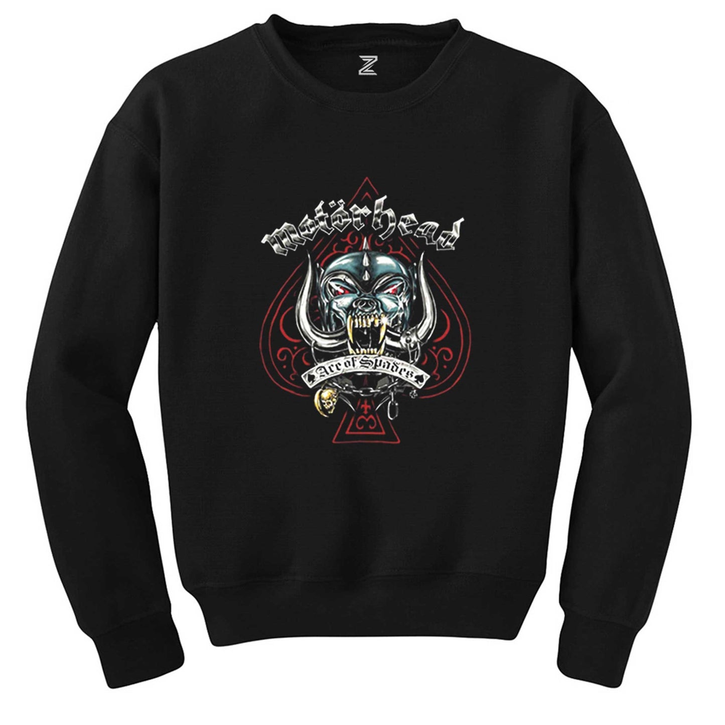 Motörhead Ace of Spades Siyah Sweatshirt