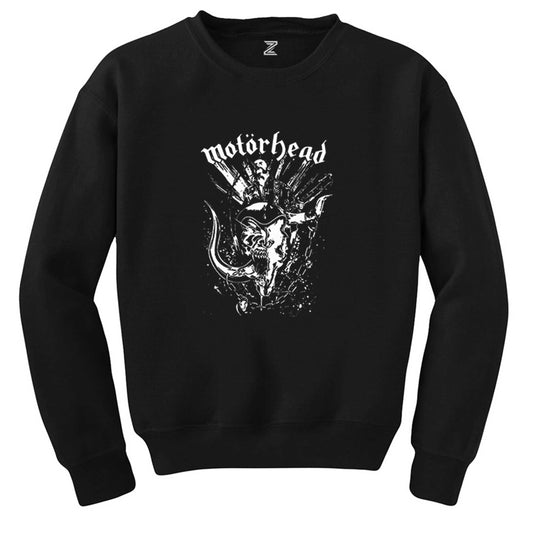 Motörhead Lemmy Kilmister Konser Siyah Sweatshirt