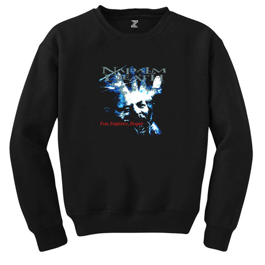 Napalm Death Fear Emptine Siyah Sweatshirt