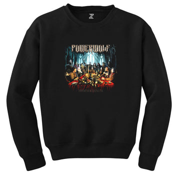 Powerwolf Communio Lupatum Siyah Sweatshirt