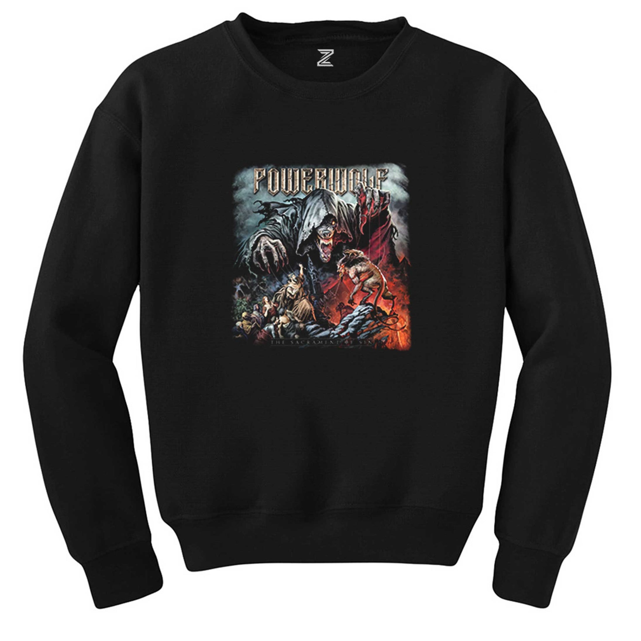 Powerwolf The Sacrament of Sin Siyah Sweatshirt