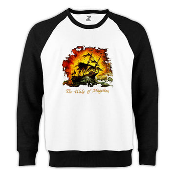 Savatage The Wake of Magellan Reglan Kol Beyaz Sweatshirt