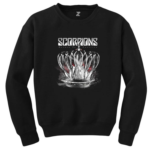 Scorpions Return To Forever Siyah Sweatshirt