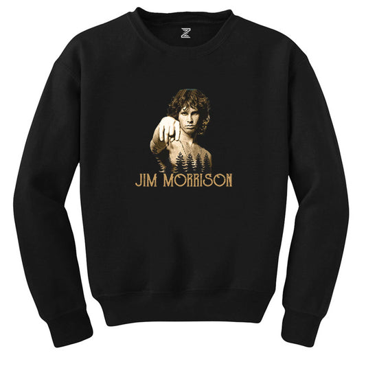 The Doors Jim Morrison Siyah Sweatshirt