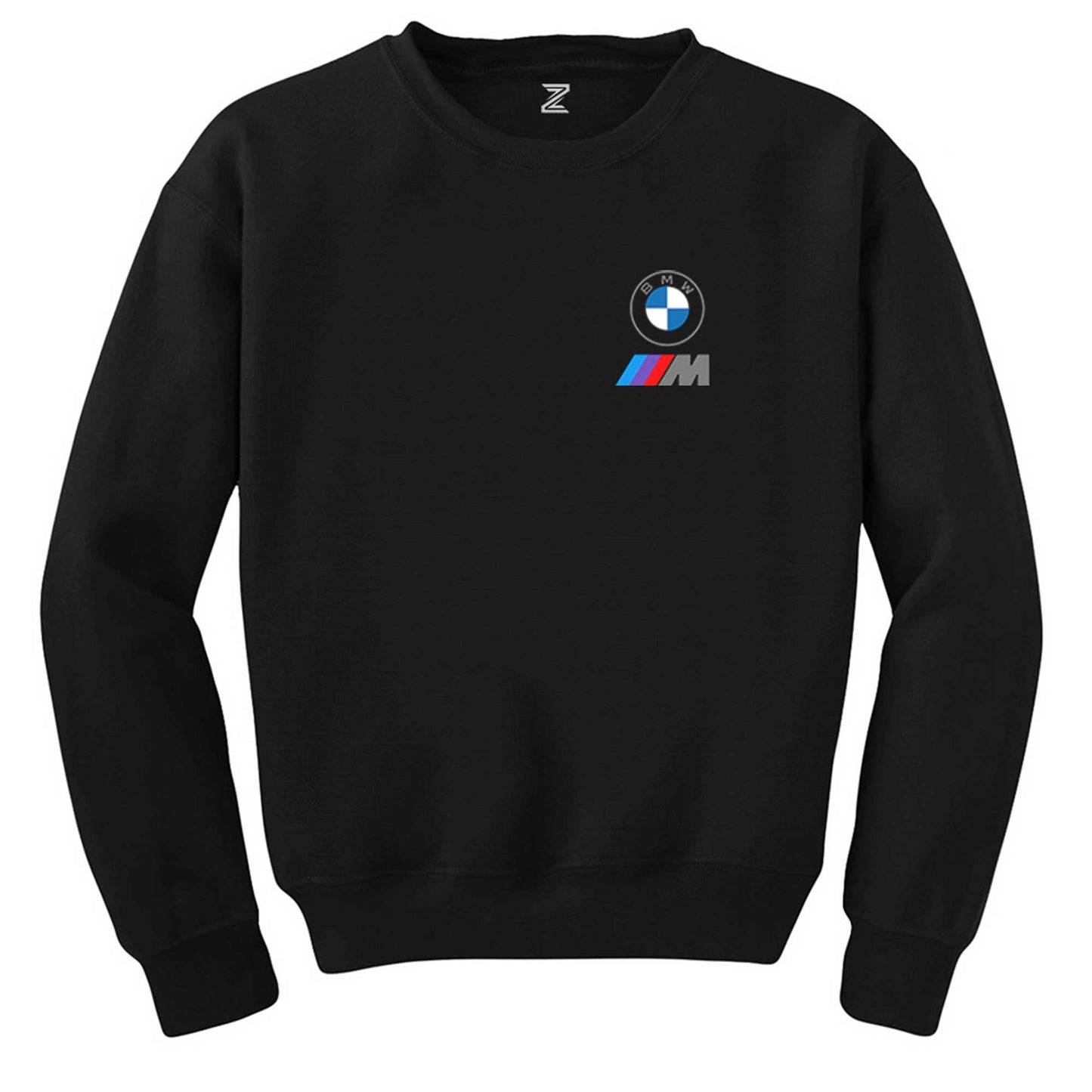 BMW Logo M Power Siyah Sweatshirt